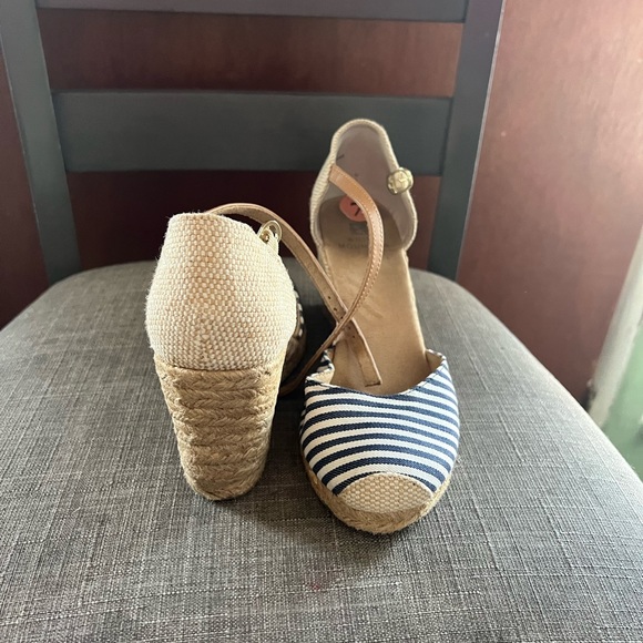 Women blue stripes espadrilles - Picture 2 of 3